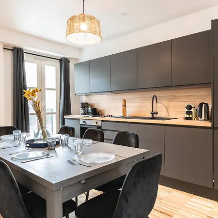 Cosy - 6 Guests - Buttes Chaumont Parc Appartement Parijs