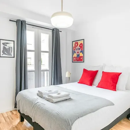 公寓 Cosy - 6 Guests - Buttes Chaumont Parc *